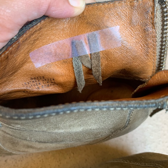 Madewell Ames tan suede ankle boots, size 7.5 - Picture 13 of 14